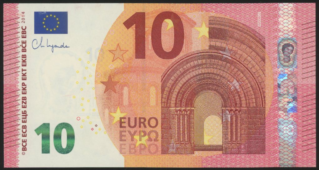 European Union 10 Euros 2014 P21w (Germany) Uncirculated