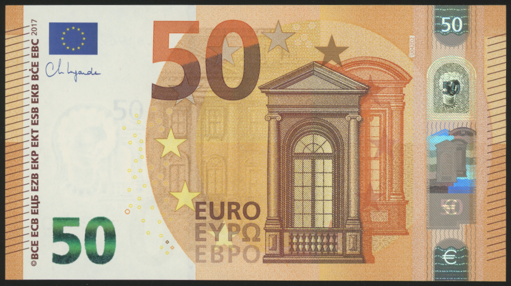 European Union 50 Euros 2017 P30u (France) Uncirculated